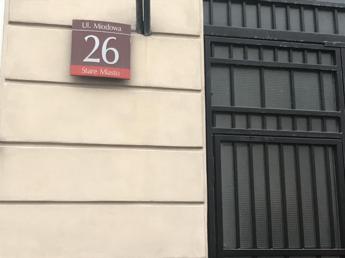 Stare Miasto Miodowa 26 Daire Varşova Dış mekan fotoğraf